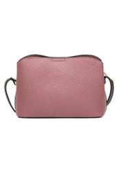 Small women's handbag in pink TOREC-0768 C-32(Z 25), product view from the back on a white background.