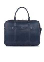 Navy blue roomy men's bag TORMN-0288-69(W23)-05