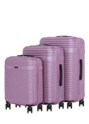 Set of 19''/24''/28'' trolley suitcases WALAB-0040-5B(W26), diagonal view of the products on a white background.