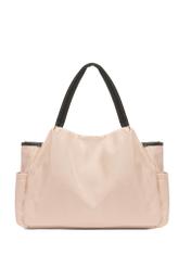 Powder pink bag for mother TOREN-0308-5A(W26) - back view of the product on a white background.