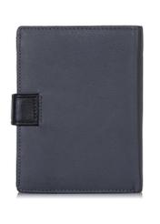 Graphite leather men's wallet PORMS-0543-95(Z23)-02