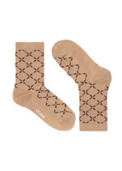 Women's socks in monogram SKADT-0061-15(Z23)-01