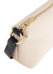 Small cream unpadded women's handbag TOREC-0882-12(W24)-05