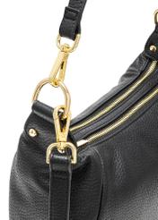 Black shoulder shopper bag TOREC-0885B-99(Z25)