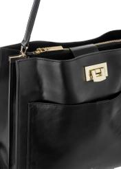 Elegant black women's bag TOREC-0863-99(Z23)-06