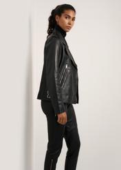 Women's leather oversize ramones KURDS-0395-5491(Z22)-03