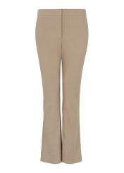 Beige women's pants SPODT-0079-24(W23)-04