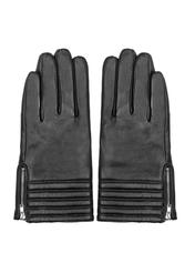 Men's leather gloves REKMS-0072-99(Z24)