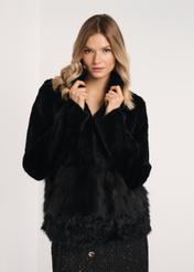 Women's hook-and-loop fur FUTDF-0092-1268(Z22)-01