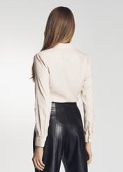 Women's shirt with "OCH" motif KOSDT-0136-34(Z21)-02
