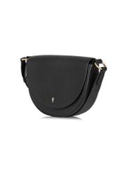 Leather black shoulder bag TORES-0895B-99(Z24)-02