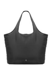 Large nylon women's handbag TOREN-0340-99(W26), front product view on white background.