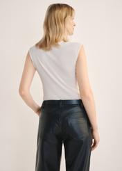 Cream women's blouse BLUDT-0193-12(Z25)