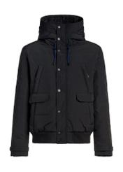 Men's black winter jacket KURMT-0273-99(Z25)