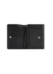 Small men's leather wallet PORMS-0688-9I(W26), product view inside on white background.