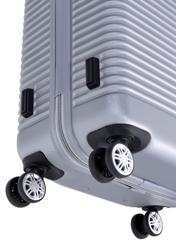 Medium suitcase on wheels WALAB-0040-91-24(W24)-05