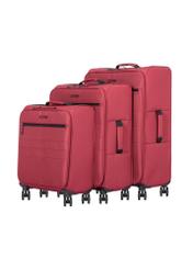 Set of 19"/24"/28" WALNY-0045-4B(W26) wheeled suitcases, diagonal view of the products on a white background.