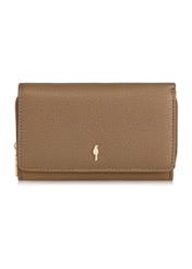 Large beige leather women's wallet PORES-0801C-81(Z23)-01