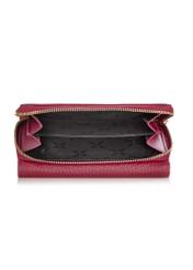 Large pink leather women's wallet PORES-0801B-34(W24)-05