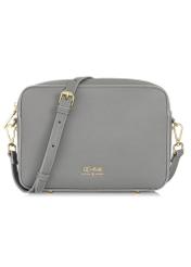 Women's grey logo handbag TOREC-0003E-91(Z23)-01