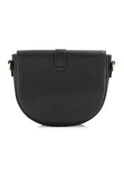 Leather black shoulder postbag TORES-0979-99(Z24)-04