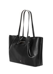 Large black shopper bag TOREC-1386-99(Z26), angled product view on a white background.