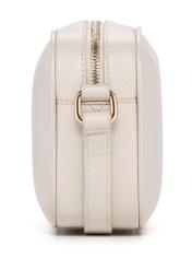 Cream leather women's handbag TORES-1103B-0B(W26), side product view on white background.