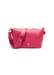 Small fuchsia women's handbag TOREC-0882-5E(W26) - front product view, on a white background.