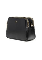 Black small women's handbag TOREC-1126-99(W26), diagonal product view on a white background.