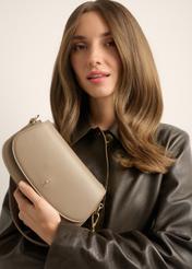 Small women's handbag in cool beige color TOREC-1264-1K(Z26)