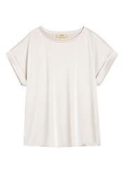 Light beige women's blouse BLUDT-0205-1A(W26)