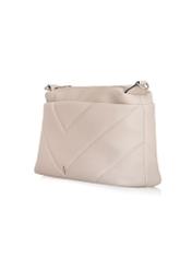 Cream quilted handbag TOREC-0898-12(W24)