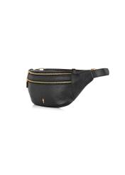 Women's black leather kidney TORES-0986-99(W24)-02