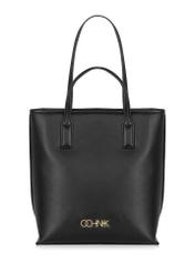 Black women's shopper bag TOREC-0907-99(W24)-01