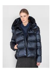 Women's short winter oversize jacket KURDT-0266-69(Z20)-03