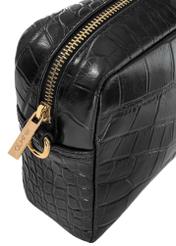 Black small women's handbag made of genuine croco leather TORES-0947-97(Z24) photo 8