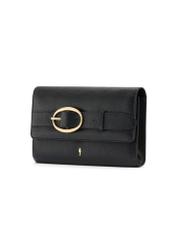 Black leather clutch bag TORES-1075-99(W25)-02