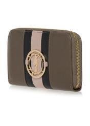 Dark green women's wallet POREC-0359-54(Z24)-03