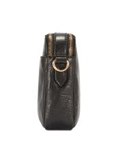 Women's leather shoulder bag TORES-1163-99(Z25), side view of the product on a white background.