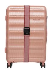 Luggage belt AW-011-003-4P(W26), front view of the product on a suitcase on a white background.