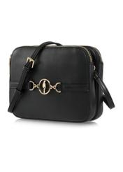 Black women's handbag with strap TOREC-0205D-98(Z24)