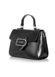 Black small women's shoulder bag TOREC-0962-99(Z24)-03