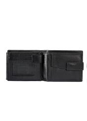 Black men's leather wallet PORMS-0651-99(W25)