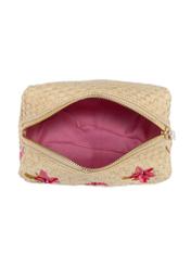 Women's braided floral cosmetic bag TOREC-0766-23(W23)-05