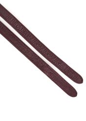 Burgundy leather women's hobo bag TORES-1180-49(Z25), view of the detachable strap of the product.