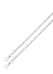 Silver women's handbag with sequins TOREC-1085-91(Z25), view of the product chain on a white background.