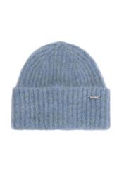 Blue women's winter hat CZADT-0197-62(Z24)-01