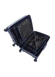 Set of 19"/24"/28" trolley suitcases WALPP-0026-7D(W26), product view inside on white background.