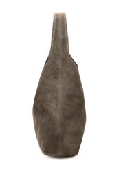 Women's suede shopper bag khaki TORES-1177-57(Z25)