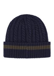 Navy blue men's cap CZAMT-0086-7E(Z26), product view from the back on a white background.